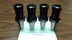 CAT40-ER32 COLLET CHUCKS W. 4″ LONG GAGE LENGTH—4 CHUCKS –Tool Holder Set