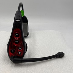 USED HME HS6000 RED Wireless Drive Thru Intercom Headset Works Great NO BATTERY