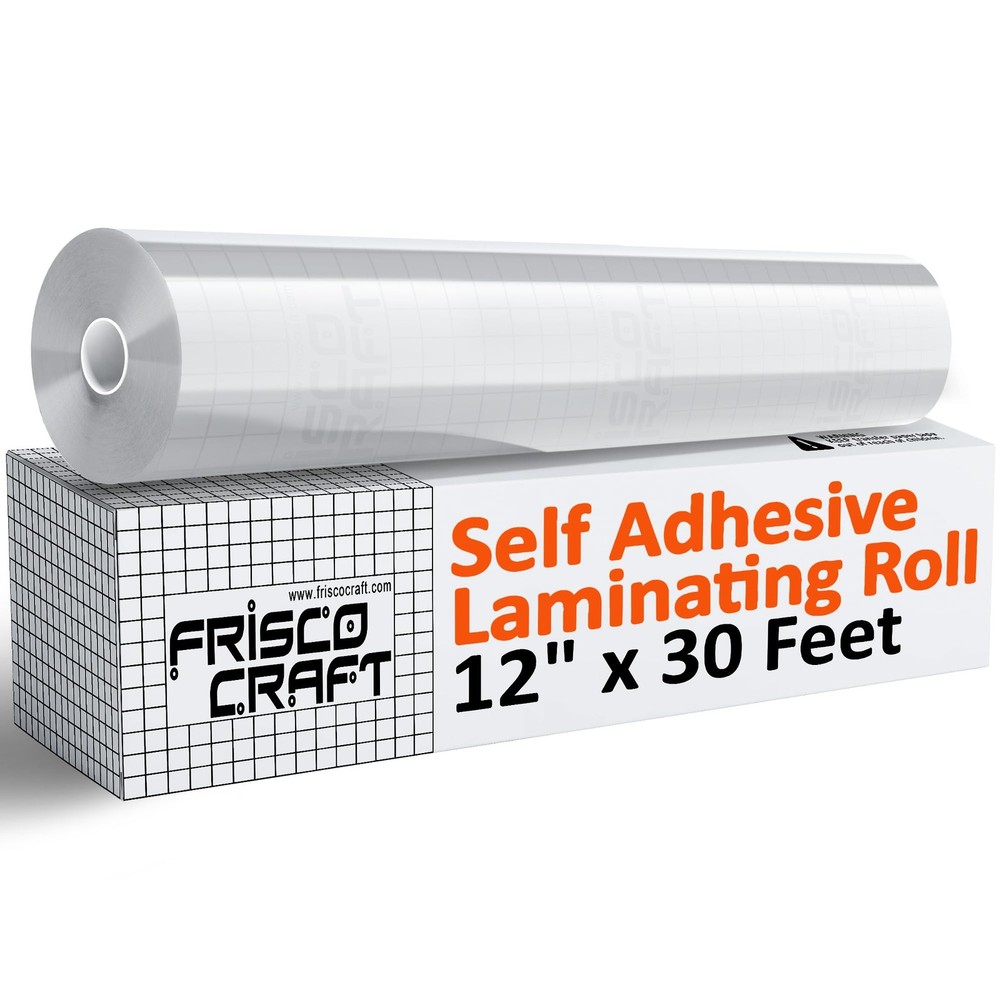 Transparent Self Adhesive Laminating Roll – Self Laminating Sheets for Decals…