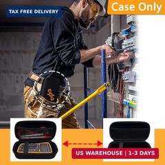 Klawdsky Hard Case for Fluke 117/115/116/114, Carrying Digital Multimeters Case,