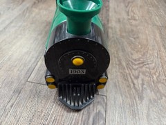 Vintage 1990s Crayola Color Line Train Crayon Holder 1993 Engine Green Toy