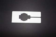 Plastic Blank Rectangular Size Dividers for Retail Clothing Racks (20)