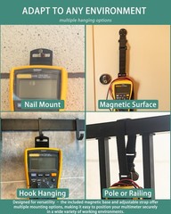 Magnetic Hanging Strap for Fluke Multimeter 115 117 179 87V 287 289 175 177 116