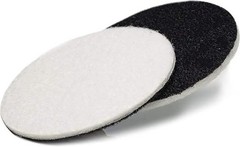 Polish 3 inch (75mm) Pack of 5 Felt Polishing Pads for Polishing Glass, Plastic,