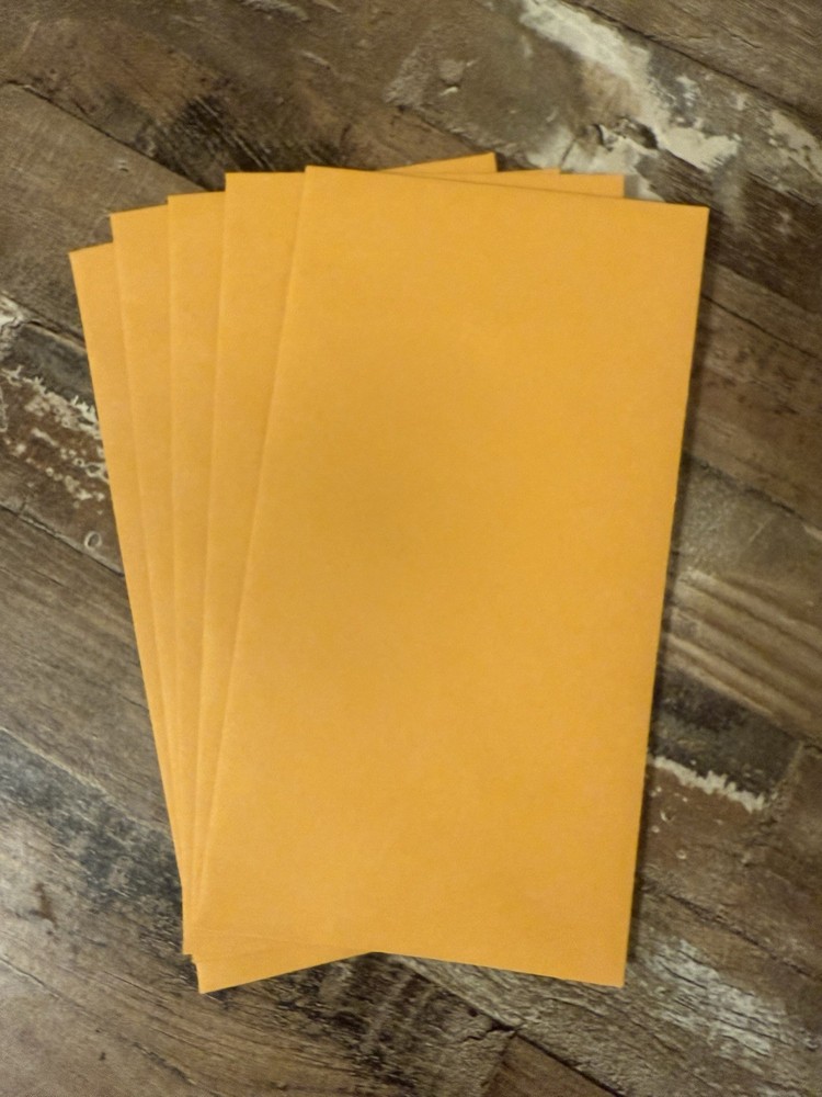5 NEW #7 STAPLES COIN CHANGE ENVELOPES JEWELRY STAMPS ENVELOPE 3.5″ X 6.5″