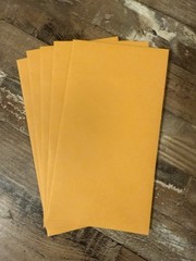 5 NEW #7 STAPLES COIN CHANGE ENVELOPES JEWELRY STAMPS ENVELOPE 3.5″ X 6.5″