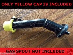 5-Pack BLITZ SPOUT CAPS +5 Free Yellow Gas Can Vents worth $5.89 BLOW OUT SALE!!