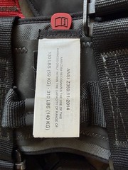 MINT CMC Rescue Response Harness Model 202814 Medium 32–42” NFPA Class III Rope