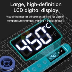 USB Soldering Iron 800mAh battery Digital Soldering Iron Set Temperature Adjust