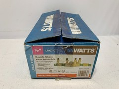 Watts LF007-QT 1/2″ Double Check Valve Assembly