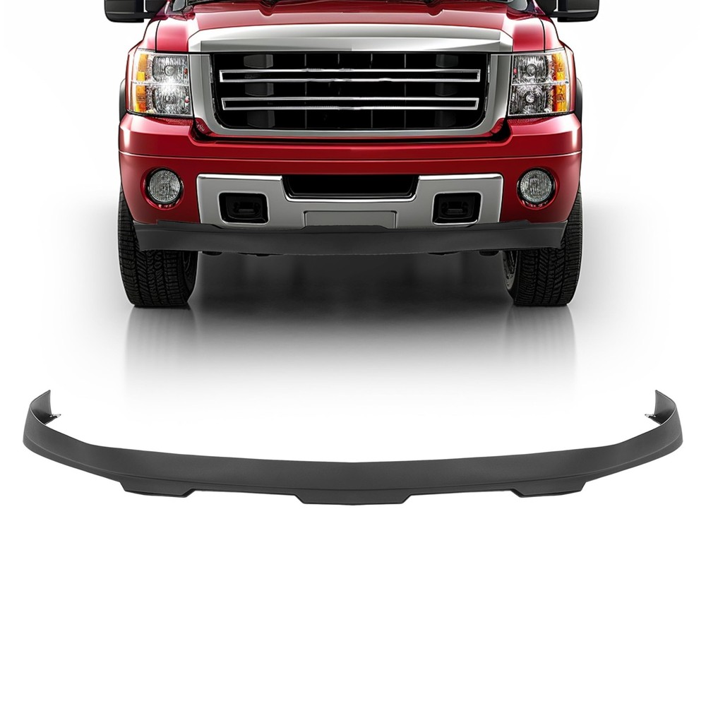 Front Bumper Lower Air Dam Textured Black 07-13 GMC Sierra 1500-3500HD GM1092211