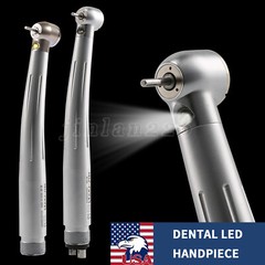 E-Type Dental High Speed LED Handpiece Standard Head Push 2/4Hole CE