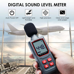 Portable digital sound meter professional precise decibel tester 30-130dB