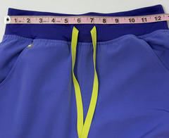 FIGS Rafaela Sleeveless Top XXS HW Zamora Jogger Pants XSP Scrub Set Royal Blue