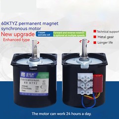 US stock Synchronous Motor 60KTYZ AC 110V 60Hz 15 rpm/m CW/CCW 14W Gear Motor