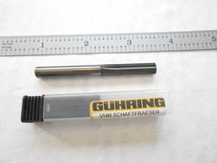 NEW GUHRING 1/4″ DIA. X 1″ FL X 2-1/2″ OAL 10FL. SOLID CARBIDE R.H. REAMER FIREX