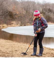 VEVOR Metal Detector for Kids Professional Gold Detector 6 in IP68 Waterproof