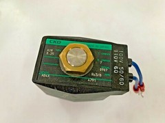 CKD AB4X-4791 2-Way NC 3/8″ Solenoid Valve 3/8″ 110/60 AC 0.25 MPa AIR Orf 7 mm