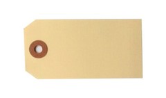 #3 Shipping Tags, Manila, Plain 10 Pt., 3-3/4″ x 1-7/8″- 1,000 / BOX