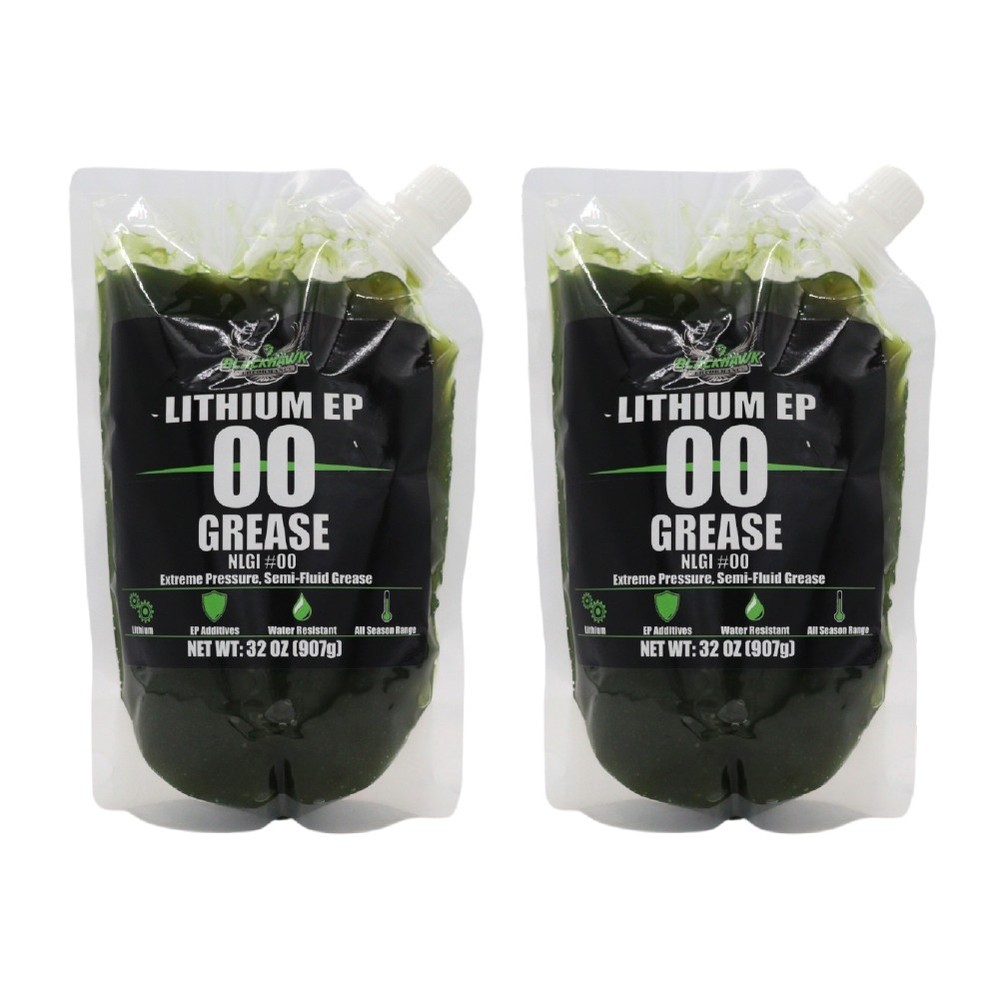 BLACKHAWK PERFORMANCE Lithium EP00 Grease – 32 oz EZ Squeeze Pouch (2pk)