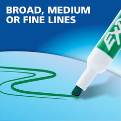 EXPO Dry Erase Markers, Low Odor Ink, Assorted Colors, Chisel Tip, 4 Count – Whi