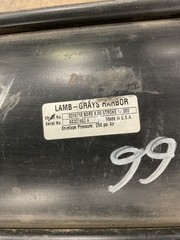 LAMB GRAY HARBOR, 0319718 Cylinder, 250psi, 8.00Bore, 17.000Stroke #4001A160PR2