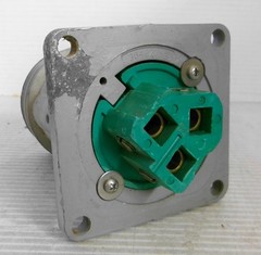 Appleton ACR1033 Pin & Sleeve Receptacle 100A 3W 3P 250VDC 600VAC 50-400Hz