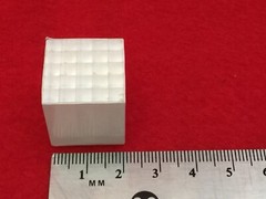 LYSO 5X5 Crystal Pixel Array (25 pieces) Hi-Energy Gamma Radiation Scintillator