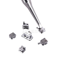 5X Brackets de Autoligado Ortodoncia Dental MBT 0.022 Ganchos 345 monobloque