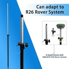 SMA26 Pro 4G RTK GNSS Receiver 1cm GPS Base Rover Colletcor Pole Tribrach Tripod