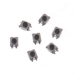 100 Pcs 3x4x2mm 4 Pin Micro Momentary Push Button Tactile Switch