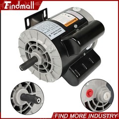 Compressor Duty Electric Motor 2 HP SPL Single Phase 3450 RPM 56 Frame 115/230 V