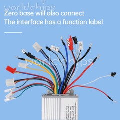 48V60V64V72V 1000W 1500W DC Motor Speed Control Dual-Mode Brushless Controller