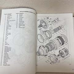 VOLVO A25D A30D A35D A40D AXLE SERVICE REPAIR OVERHAUL MANUAL BOOK