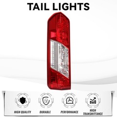 LH Tail Light Assembly For 2015-2024 Ford Transit 150 250 350 350HD Rear Lamp