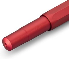 Kaweco AL Sport Fountain Pen Deep Red Aluminum Medium Nib 13cm Refillable