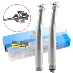 Pieza de mano LED turbina alta velocidad fibra óptica dental estilo NSK 2/4Holes