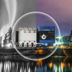 GEYA Industrial Automatic Transfer Switch 160A 4P 110V 220V Grid to AC Generator