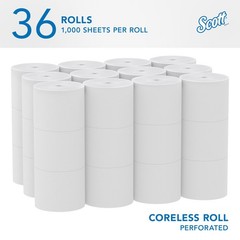 Scott Professional Essential Coreless High-Capacity Standard Roll Toilet Paper
