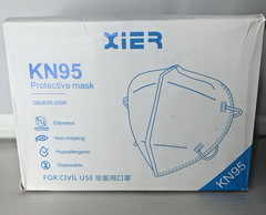 20 Protective Face Masks White Respirator GB 2626 -2006 KN95