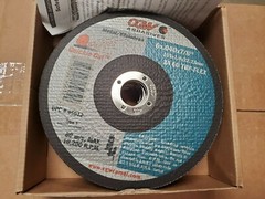 CGW Abrasives 45012 6 x .040 x 7/8 ZA60 TBF T-1, Qty.25