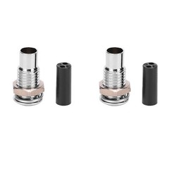 20Pcs/set LED Holder Bezel Mount Brass Light-Emitting Diode Flat Metal Base 3mm
