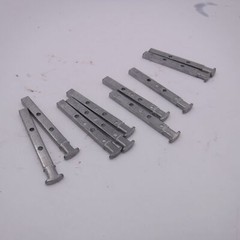 10 Pack Die Cast T Shaped Pivot Bar, 2 Hole for Window Sash Abilty to Tilt in