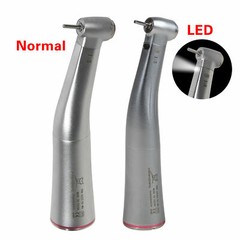 Dental 1:5 LED Fiber Optic Contra Angle Handpiece Red Ring Yabangbang 1:5