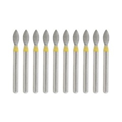 Dental Diamond Burs Football Egg FG 379/023XF Extra Fine Grit High Speed Burr