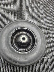 10″ x 2.75″ Wheel Assembly Black Tire on Wheel