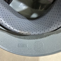 Entergy Nuclear Gray V-Gard MSA Hard Hat – Medium