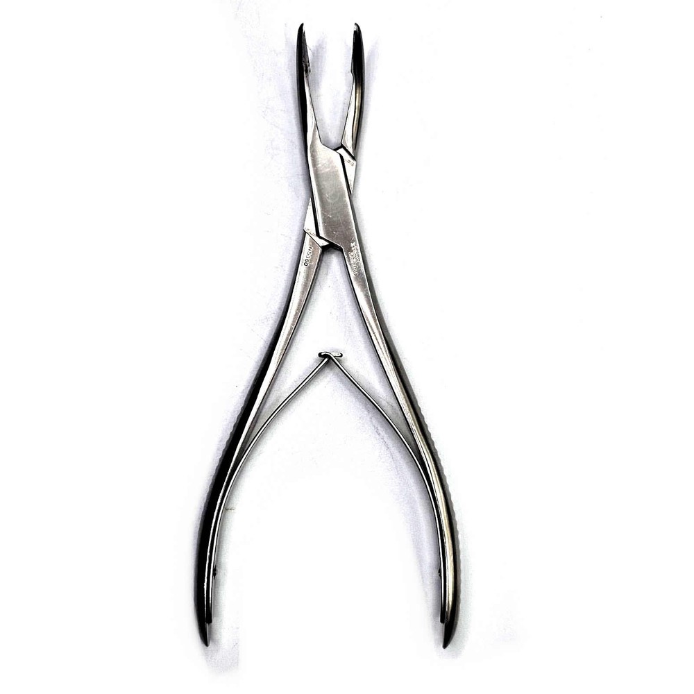 N5380 Storz Reiner Bane Rongeur 7 inches Curved Sigle Action 3×16 mm