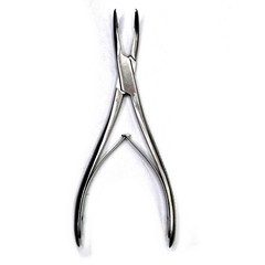 N5380 Storz Reiner Bane Rongeur 7 inches Curved Sigle Action 3×16 mm