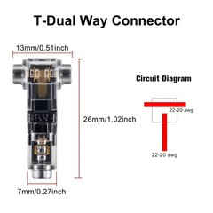 10/20/30PCS T-Tap Wire Connectors Quick Solderless Low Voltage Wire Splice Kit